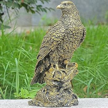 Amazon | 猛禽類最強 鷲 ワシ 鷹 置物 縁起の良いシンボル